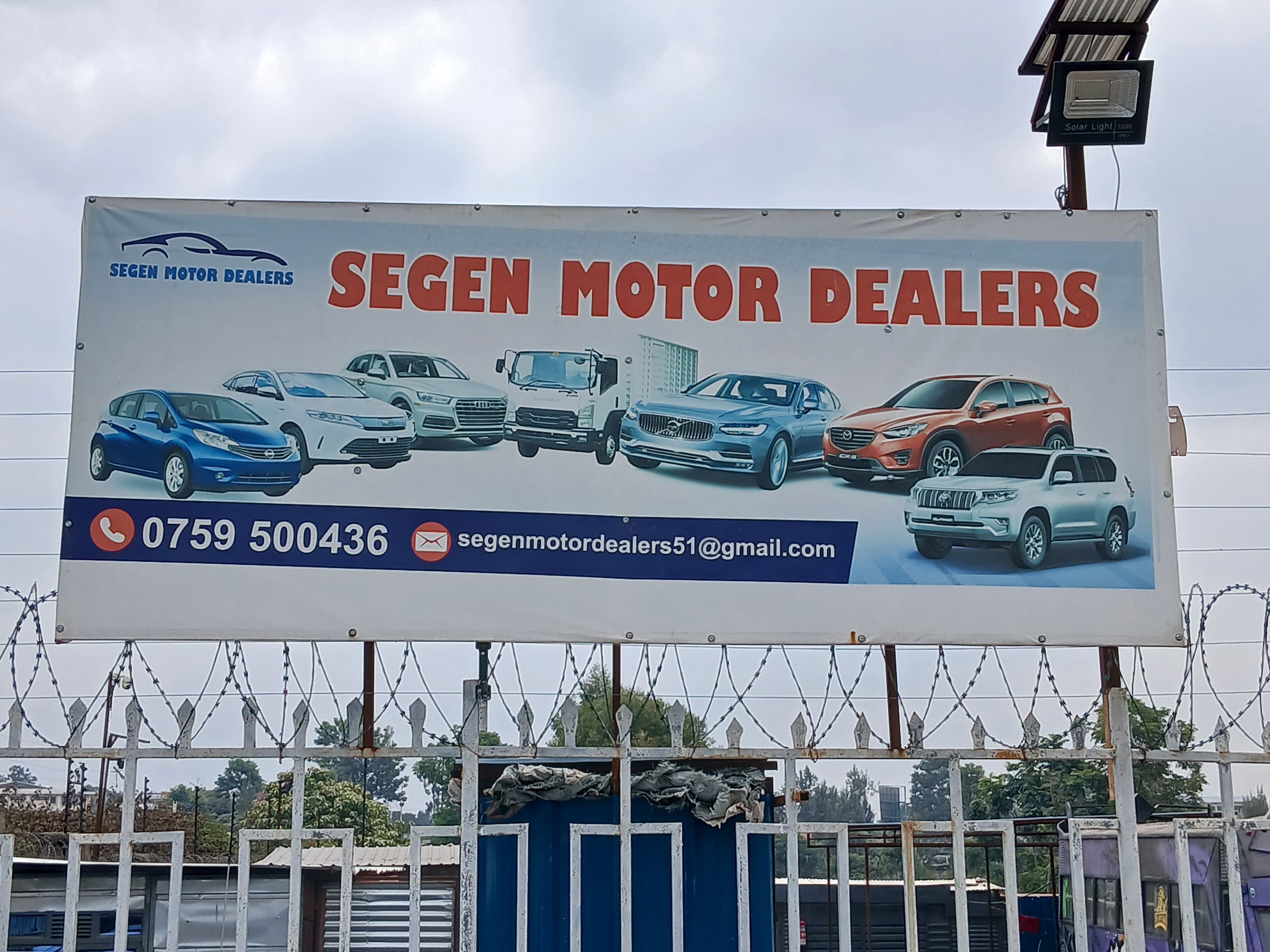 SEGEN MOTOR DEALERS LIMITED